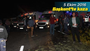 Ankara Gölbaşı'nda feci trafik kazası! Kamyon ile otobüs çarpıştı: 24 yaralı