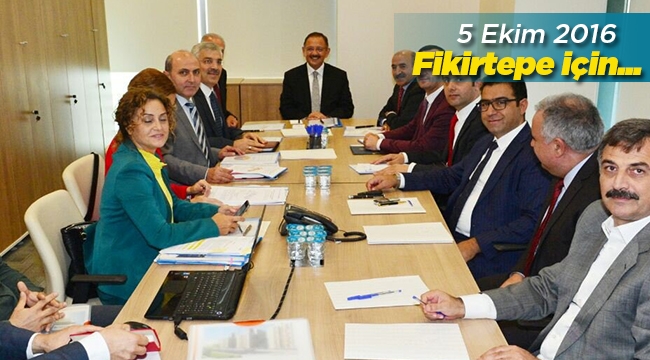 Bakan Özhaseki, Fikirtepe dönüşümünü masaya yatırdı