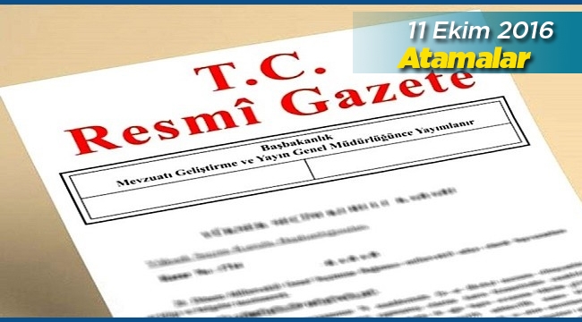 Bazı bakanlıklarda atama kararları Resmi Gazete'de