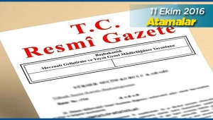 Bazı bakanlıklarda atama kararları Resmi Gazete'de