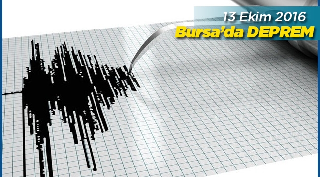 Bursa'da deprem! Korkutan Bursa depremi 3.3 büyüklüğünde - Son depremler
