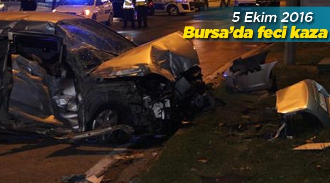Bursa'da feci trafik kazası! Çöp arabasına arkadan çarptı: 2 ölü, 1 yaralı