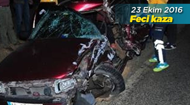 Bursa'da feci trafik kazası! Düğün dönüşü korkunç kaza: 2 ölü, 4 yaralı