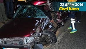 Bursa'da feci trafik kazası! Düğün dönüşü korkunç kaza: 2 ölü, 4 yaralı