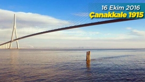 Çanakkale 1915 Köprüsü inşaatı için yabancılar sırada
