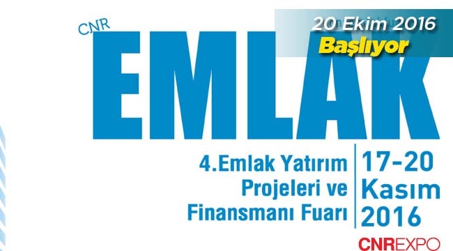 CNR Emlak 2016 kapılarını açıyor