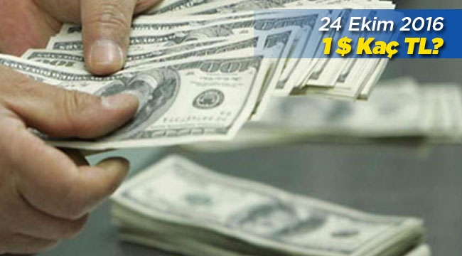 Dolar güne nasıl başladı? Döviz fiyatları 24 Ekim son durum