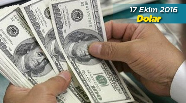 Dolar şu sıralar ne kadar? 17.10.2016