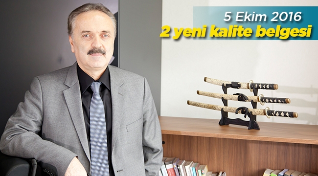 Eminevim için 2 yeni kalite belgesi