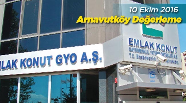 Emlak Konut GYO'nun İstanbul, Arnavutköy arazileri KAP açıklaması