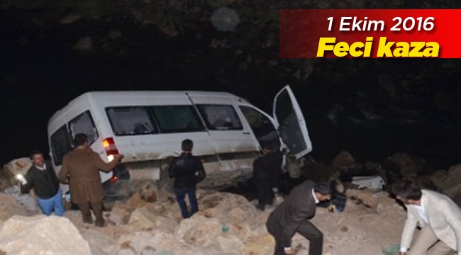 Hakkari'de feci trafik kazası: 4 ölü, 3'ü ağır toplam 11 yaralı