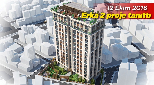 İstanbul Kağıthane'ye Erka Grup'tan iki yeni proje