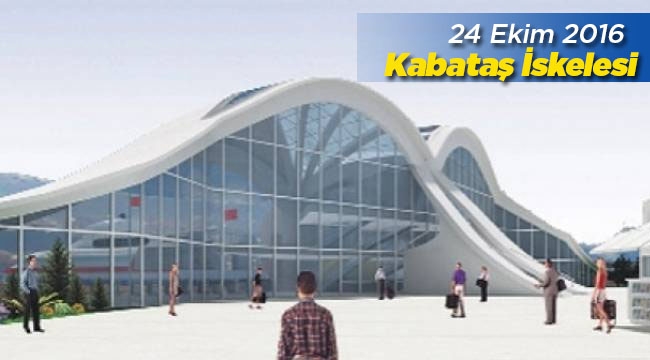 Kabataş Vapur İskelesi ÇED Süreci başladı