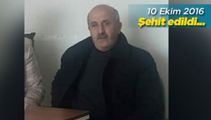 Kalleş teröristler AK Partili Başkanı Aydın Müştü 'yü evlatlarının önünde şehit etti!
