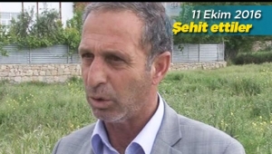 Kalleş teröristler bu kez Dicle AK Parti ilçe başkanı Deryan Aktert'i şehit etti