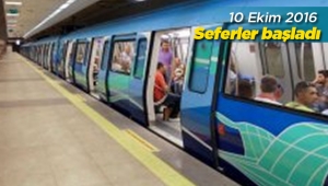Kartal sonrası yeni metro hattı bu sabah sefere başladı! Kadıköy-Tavşantepe 38 Dakika