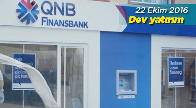 Katarlı QNB Finansbank dev projelerin finansörü olacak