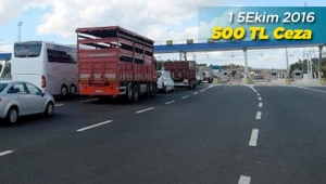 Köprülerden kaçak geçenler asıl şimdi yandı! 500 TL kaçak geçiş cezası