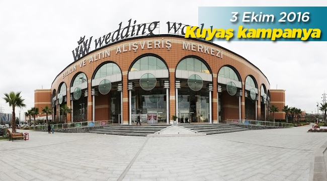 Kuyaş imzalı Wedding World AVM'de mağaza ve ofisler için kaçırılmaz kampanya