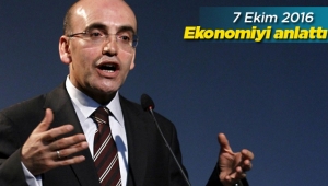 Mehmet Şimşek Washington'da Türkiye ekonomisini anlattı
