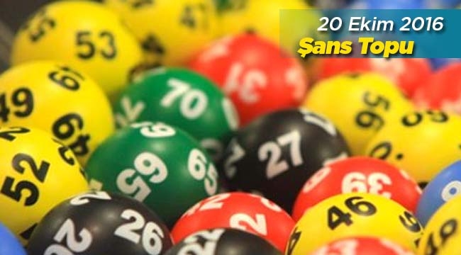 Şans Topu sonuçları 19 Ekim çekilişi ile belli oldu - Milli Piyango