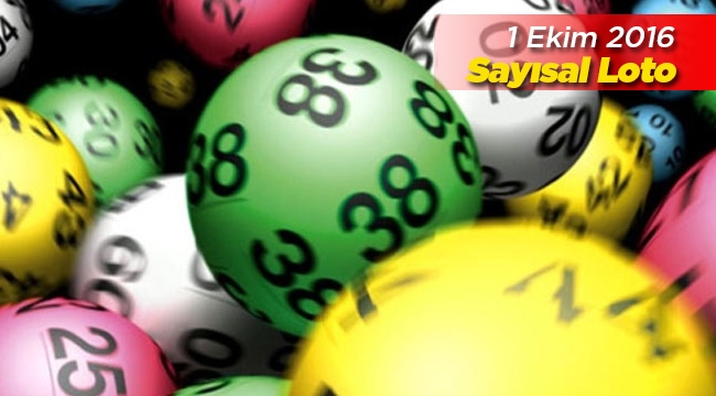 Sayısal Loto 1 Ekim çekilişi yapıldı! İşte sonuçlar