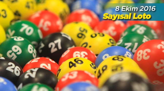 Sayısal Loto sonuçları 8 Ekim çekilişi ile belirlendi