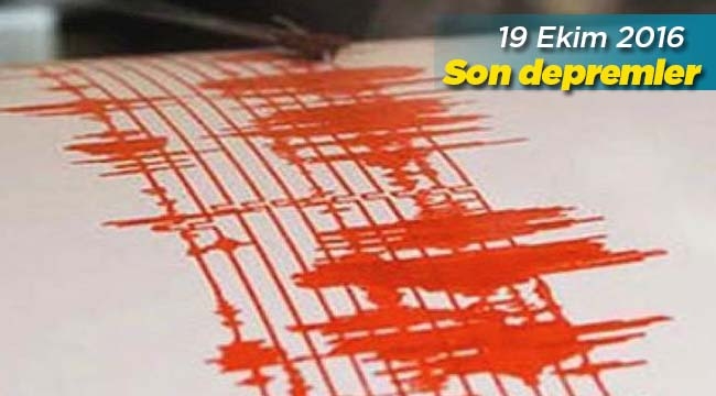 Son dakika deprem haberi Denizli'den geldi! Denizli'de 3.7 büyüklüğünde deprem