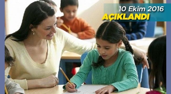 Sözleşmeli öğretmen atama sonuçları - Az önce açıklandı tıkla öğren