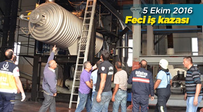 Tekirdağ'da korkunç iş kazası! Geri dönüşüm fabrikasında lastik eritme kazanına düşerek öldü
