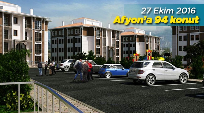 TOKİ Afyonkarahisar Bayat ilçesine 94 yeni konut yapacak