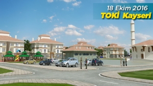 TOKİ Kayseri İncesu 'da 843 konutluk yeni proje