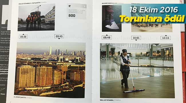 Torunlar GYO 2015 Faaliyet Raporu ödül aldı