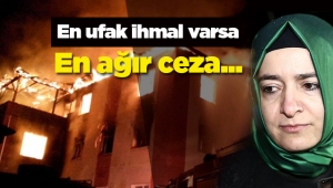 Bakan Fatma Betül Kaya Adana'da "İhmali olanlar cezasını çekecek"