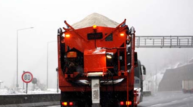 Başkentte kar yağışı