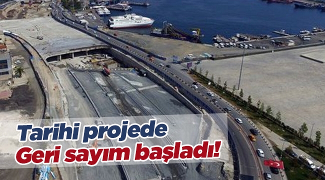 Deniz altından Kazlıçeşme-Göztepe'yi bağlayan Avrasya Tüneli son durum