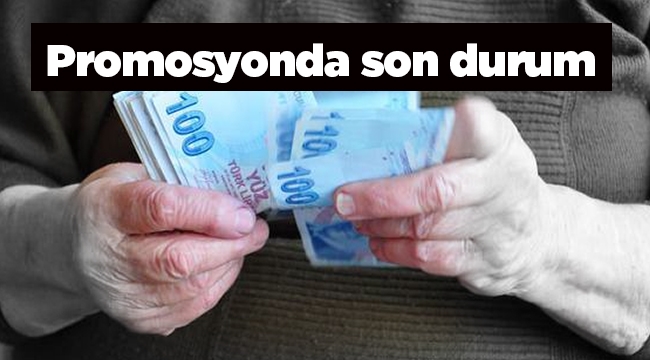 Emekliye promosyonda flaş gelişme! 1 ay içinde...