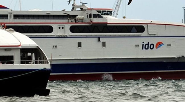 İstanbul'da hızlı feribot ve dış hat deniz otobüsü seferleri iptal