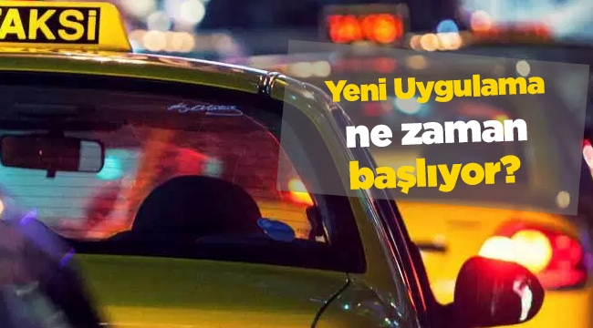 İstanbul taksilerine yeni düzenleme