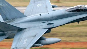 Kanada'da CF-18 tipi savaş uçağının düşmesi
