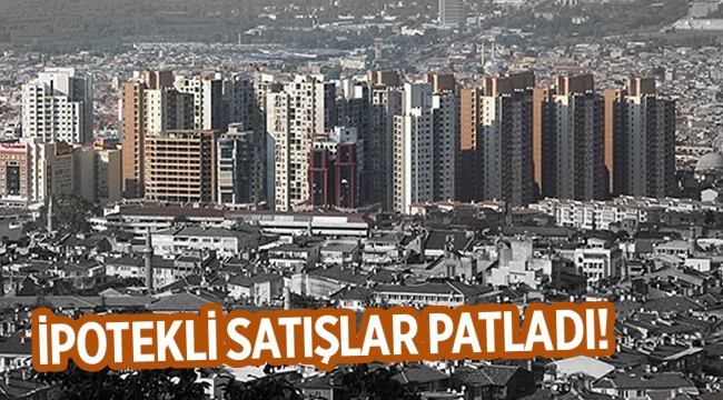 Kredili konut satışları Ekim'de pik yaptı