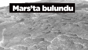 NASA açıkladı; Mars'ta dev buz kütlesine rastlandı