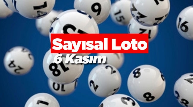 Sayısal Loto sonuçları 6.11.2016 çekilişi ile belirlendi - Milli Piyango