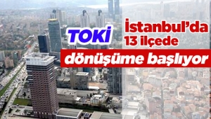TOKİ 2017 projeleriyle İstanbul'da 13 ilçe dönüşecek