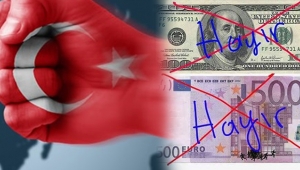 Yoğun ilgi! 'Dövizini bozdur, Türk Lirası'na sahip çık'
