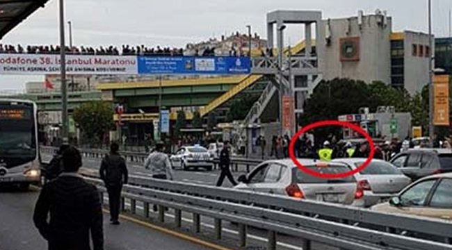 Zeytinburnu Metrobüs durağı kapatılınca vatandaş E-5'i kullanmaya başladı