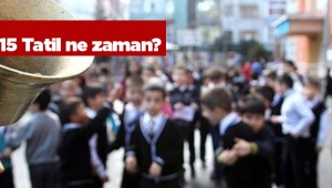 15 Tatil için geri sayım başladı. Öğrenciler için Sömestr yarı yıl tatili ne zaman başlıyor?