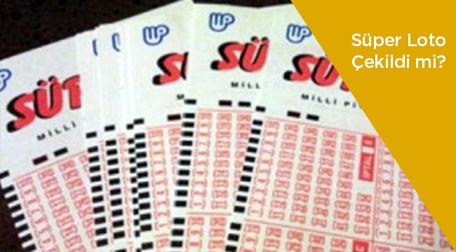 4 haftadır devreden Süper Loto çekilişi yapıldı mı?