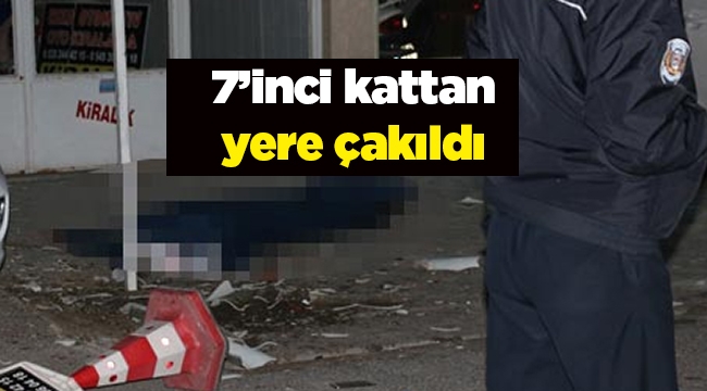7'inci kattan beton zemine düştü feci biçimde yaşamını yitirdi - Aydın haberleri