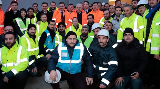 Ankapark'a Başbakan Yıldırım'dan ziyaret